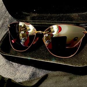 Balmain Mirrored Sunglasses